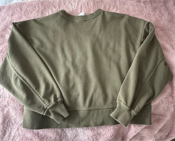 Nike Crewneck Sweatshirt Cropped - Image 3