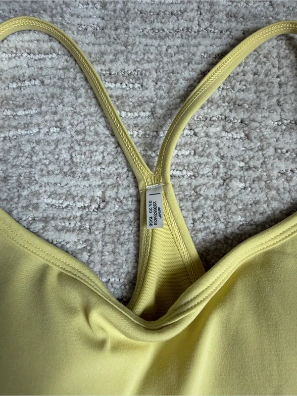Aerie Lemon Yellow Slim Spaghetti Strap Camisole - Image 2