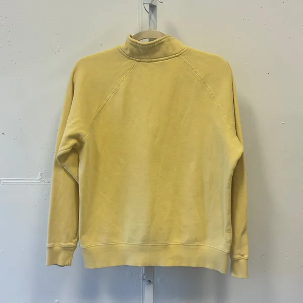 Blue 84 Cape Cod Applique Quarter Zip Sweatshirt Medium Yellow Pullover Raglan - Image 2
