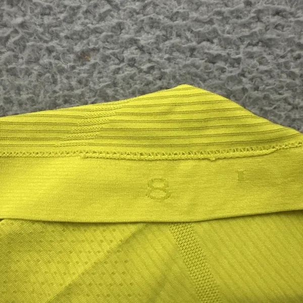 Lululemon Swiftly Tech Tank Top Race Yellow Serpentine Athletic Women's 8 - Image 4