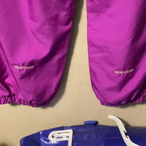 Sunice Purple Track Pants Size 12 - Image 4
