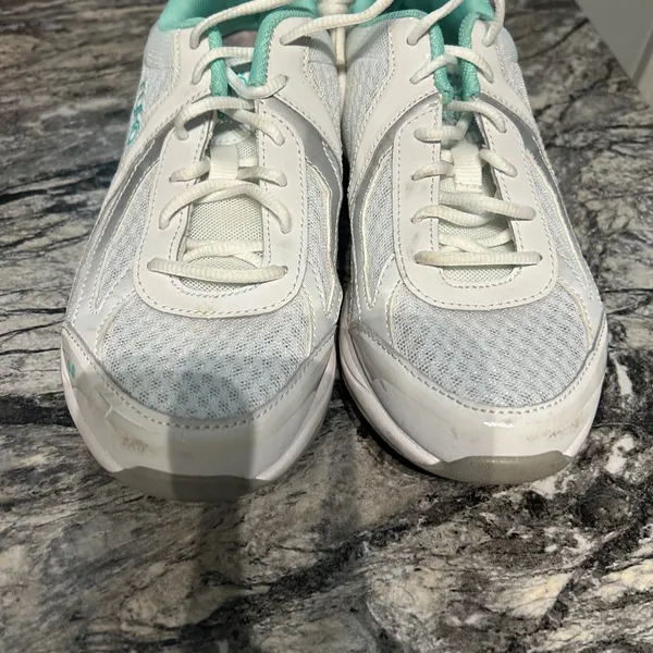 Ryka Women's Athletic Shoes in White and Mint - Image 6