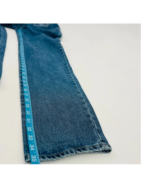 90’s Lawman Western High Rise Blue Jeans Size 6 Tall - Image 10