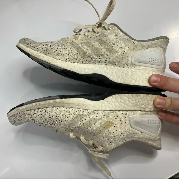 Adidas boost sneakers‎ white size 8.5 - Image 7