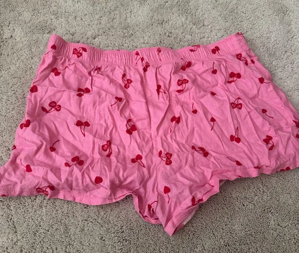 Pink Cherry Sleep Shorts - Image 2