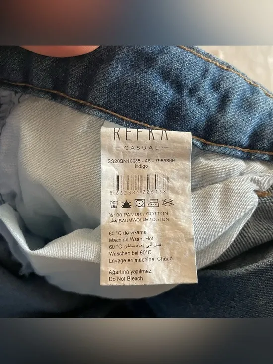 Refka Casual NWT Classic Navy Denim Jeans - Image 5