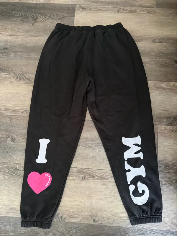 Gymshark I🩷 gym sweatpants  - Image 2