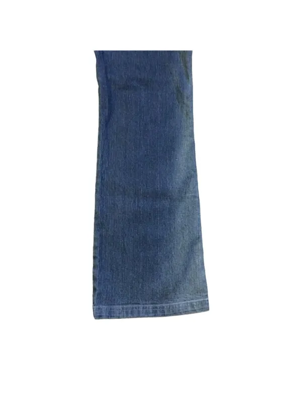 Oh Mamma Maternity Jeans Womens M Bootcut Stretch Denim Used Faded - Image 10