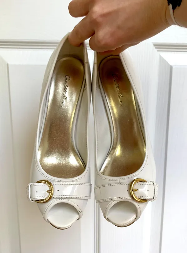 Charlotte Russe White Pumps - Image 3