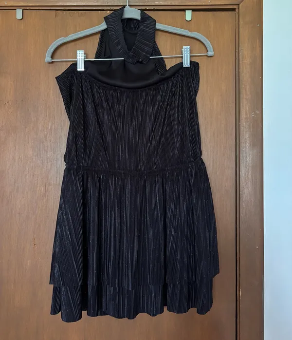 Glitter dress Black Size M - Image 3