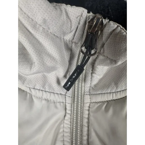 New Balance Mixed media Jacket Sherpa Lined Winter Performance Running Tech‎ M - Image 4