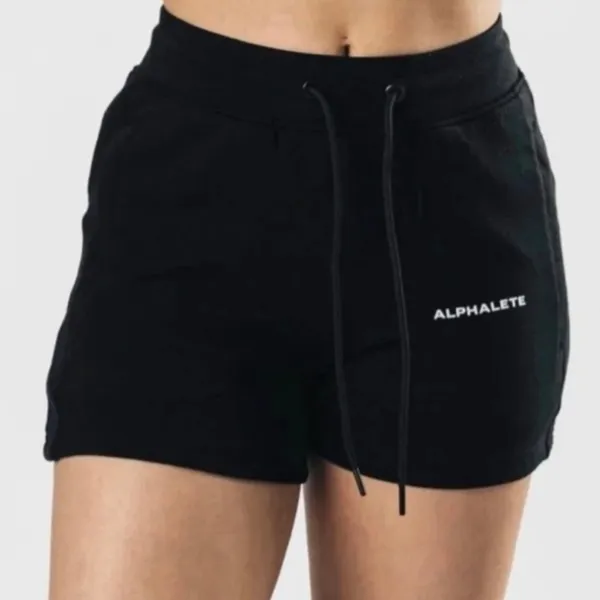 Alphalete essential core  black shorts size large - Image 6