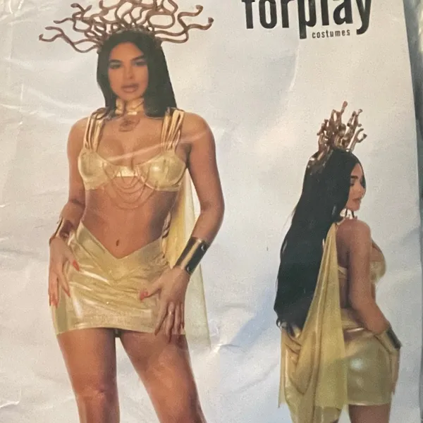 NEW Forplay Medusa Punishment is Beauty Costume Size Medium Large - Image 5