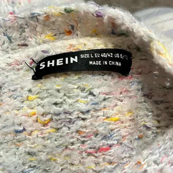 SHEIN Rainbow Popcorn Long Cardigan - Image 7