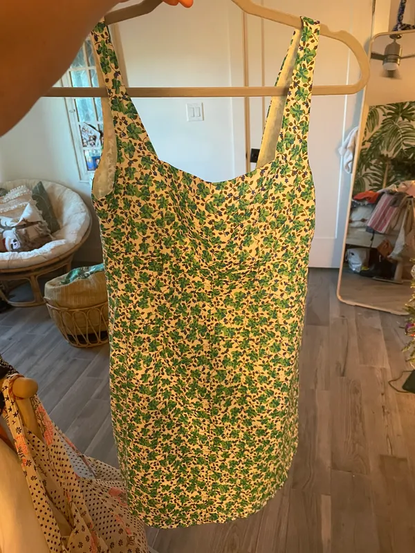 Green Floral Sundress - Image 6