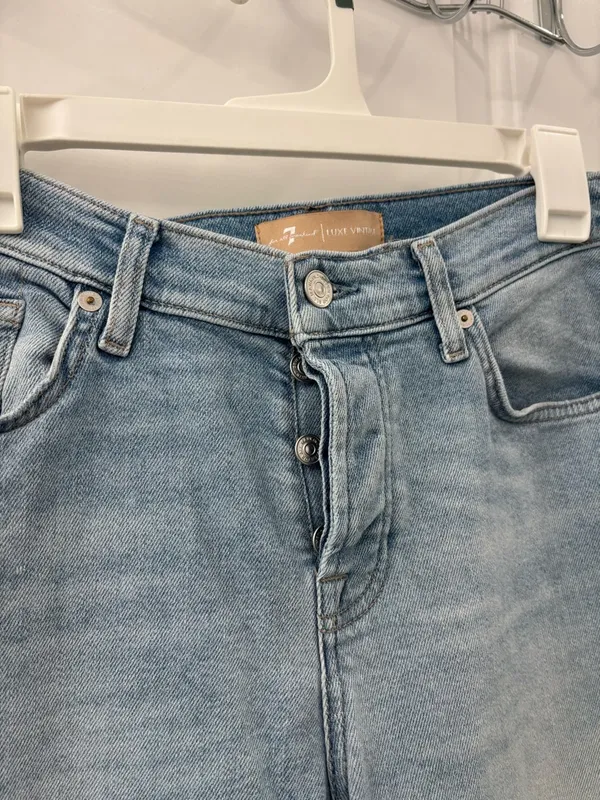 7 for all mankind luxe vintage Josefina boyfriend Jean denim - Image 2