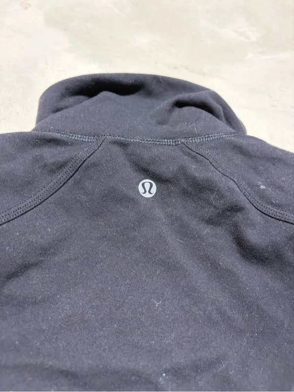 Lululemon Black Zip-Front Jacket sweatshirt - Image 6