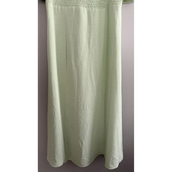 Bohme Halston Midi Dress Green‎ Women's Size Large - Image 6