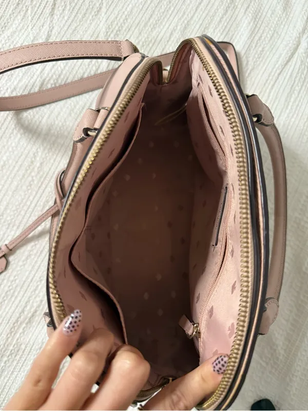 kate spade Pink Dome Satchel with Gold Hardware - Image 3