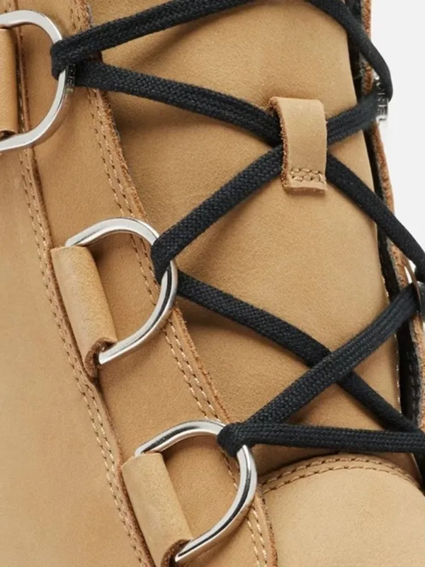 Sorel Joan Now Lace Up Caribou Buff Boots Waterproof Size 5.5 - Image 13