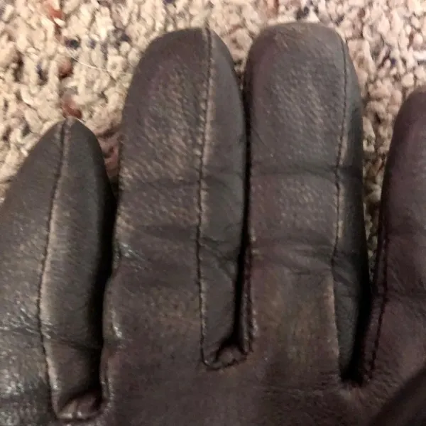 Thinsulate Insulation Leather Gloves Womens M Used Brown 40 Gram - Image 5