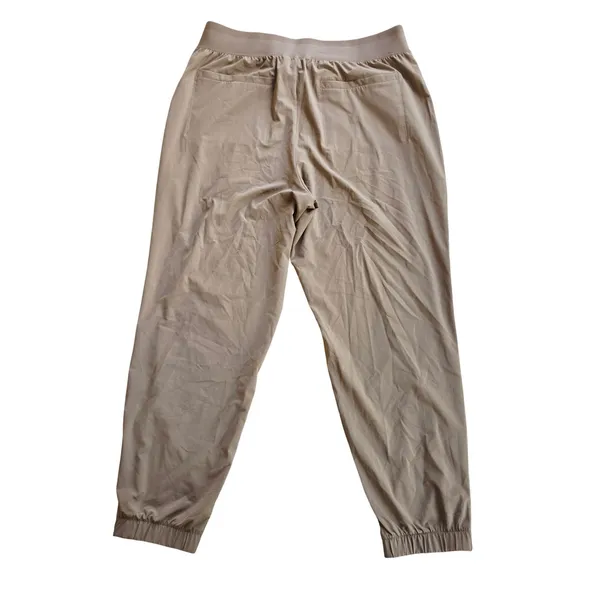 Athleta Brooklyn Heights Ankle Pants Taupe Brown Jogger 533443-07 Size 12 - Image 5