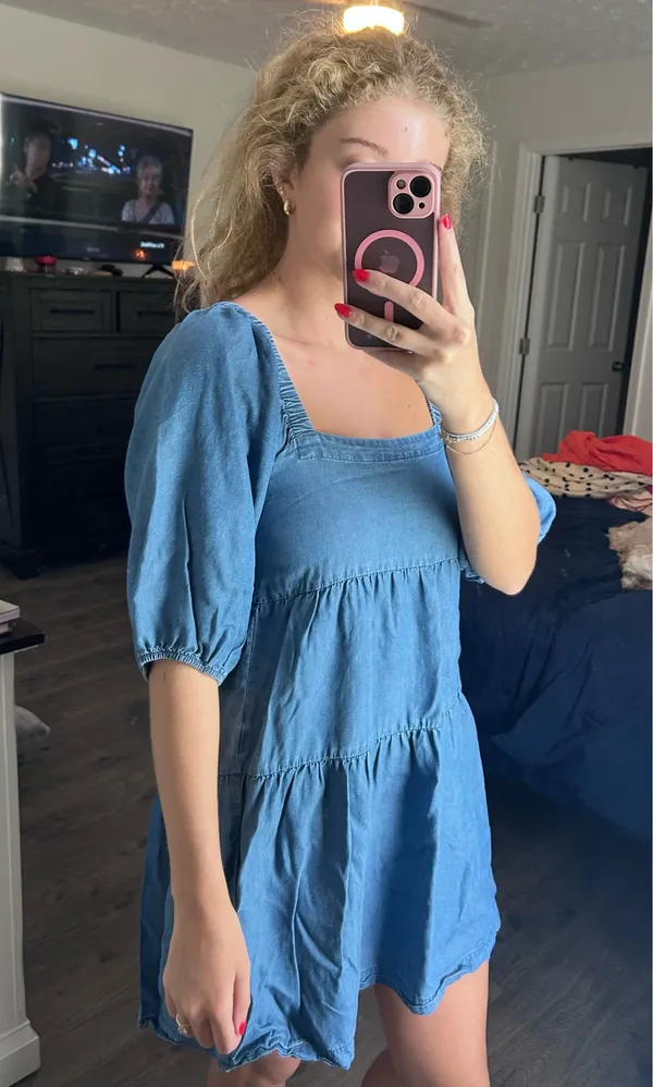 Denim Dress - Image 3