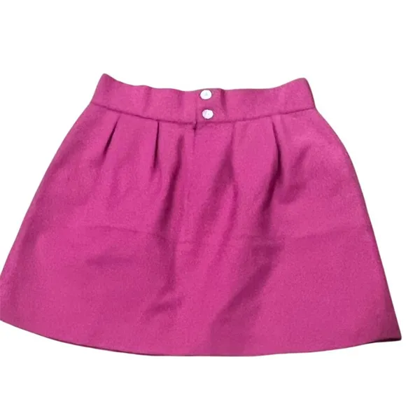 Zara Women's Tulip Mini Skirt Size S Pink Casual Short - Image 2