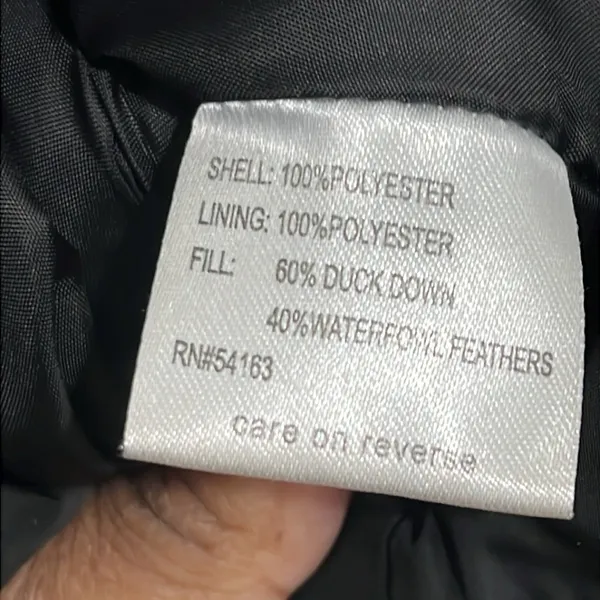 Calvin Klein Women’s Hooded Puffer - Black - Size Small ZIPPER IS BROKEN - Image 13