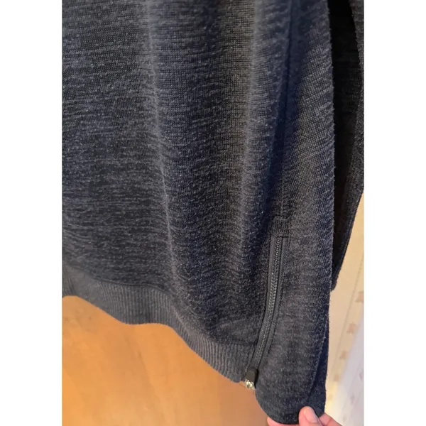Heather Charcoal Active Life Long Sleeve Sweater - Image 3