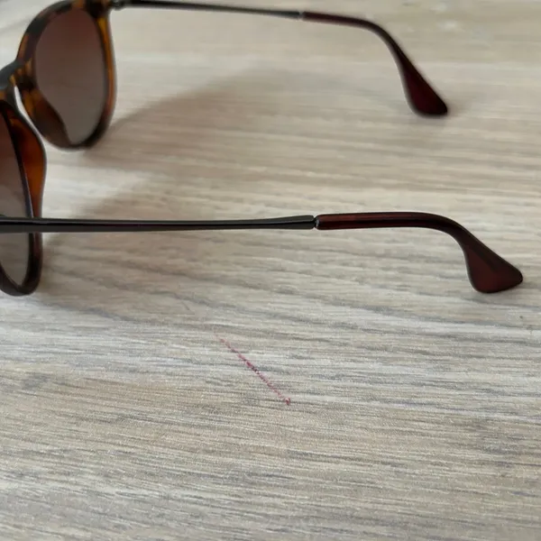 Tortoise Shell Sunglasses Brown - Image 4
