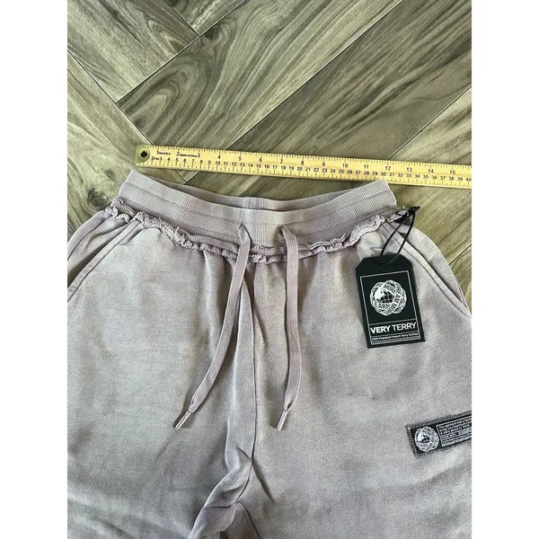 ALPHALETE WOMEN'S Terry Oversized Jogger- Rose Quartz ,size Small - Image 7