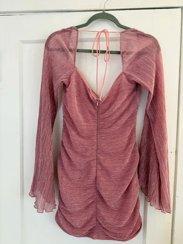 Lucy in the Sky Pink Mini Dress - Image 5