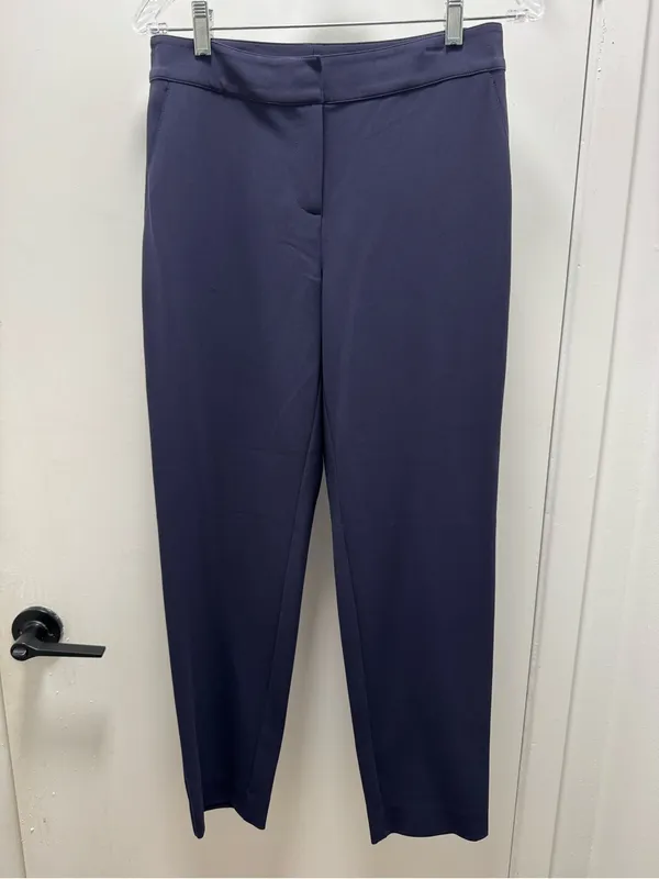 St. John’s Women’s Classic Navy Straight Leg Dress Pants Work US 4 business chic - Image 3