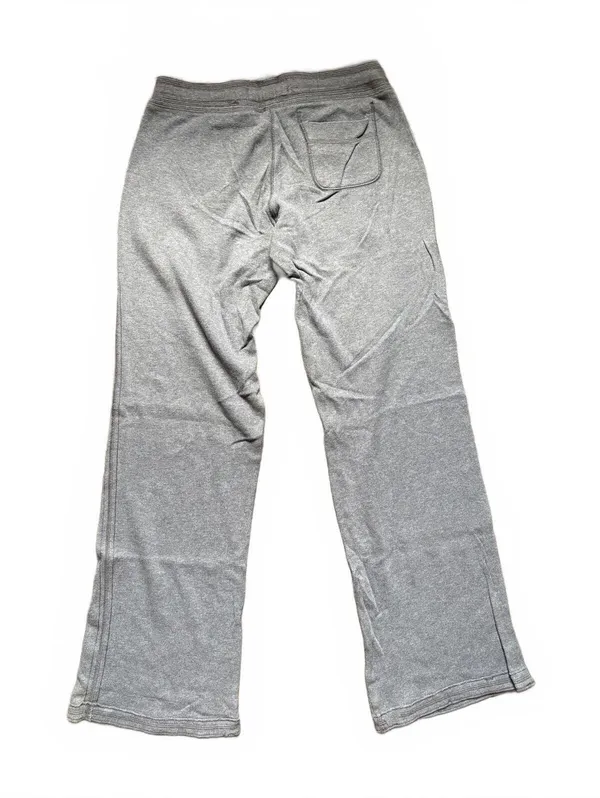 Vintage Y2K Aerie Low Rise Gray Wide Leg Sweatpants Drawstring Lounge Pants - Image 4