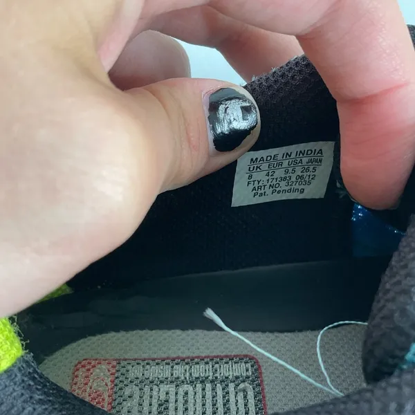 Salomon XR Mission 1 Running‎ Shoes Size 9.5 - Image 8