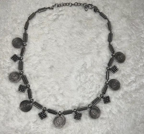Chicos Spiral Metal Necklace - Image 5
