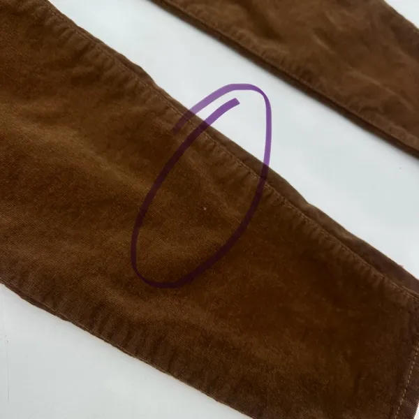 EDYSON Corduroy Pants Women’s 30P Petite Brown HAMPTON Skinny Fine Wale Classic - Image 11