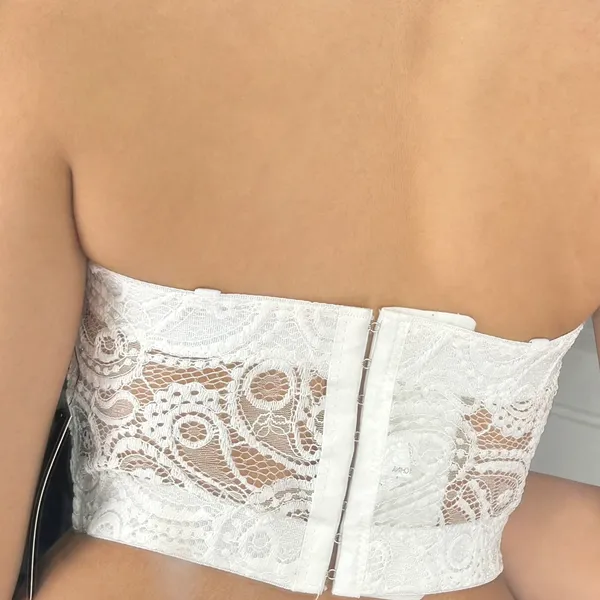 Lace Corset White - Image 5