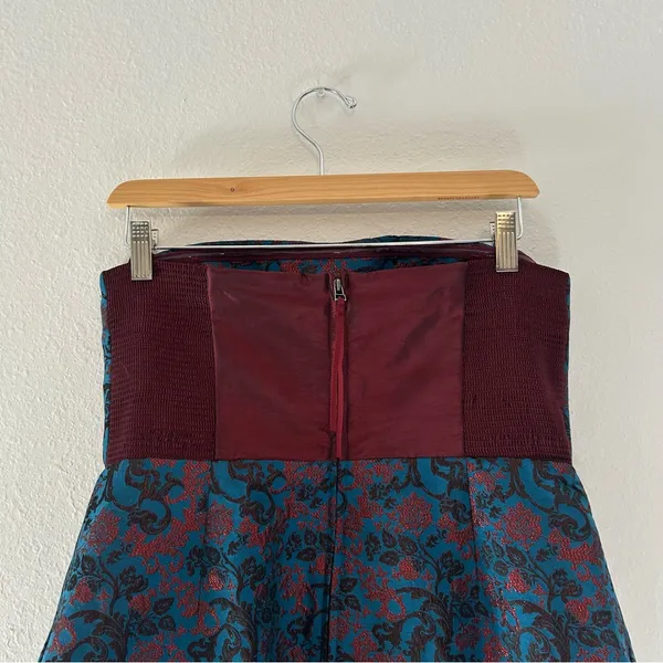 Anthropologie NWT Paprika Brocade Mini Dress - Image 10