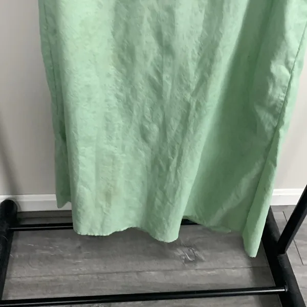 Vintage Green Robe Nightgown Dress Size M - Image 7