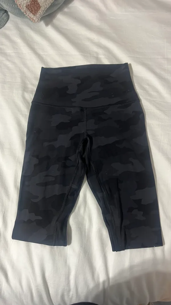 Lululemon Align Leggings 28" Camo Black - Image 3