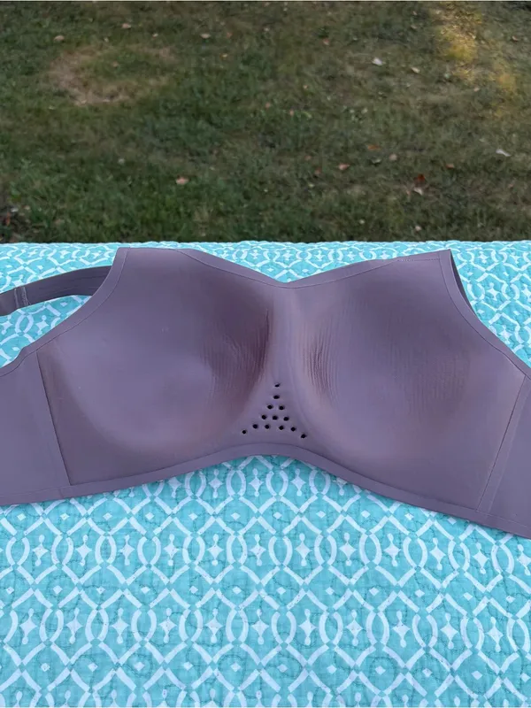 knix Wireless Seamless Bra in Mauve Sz 6+ - Image 6