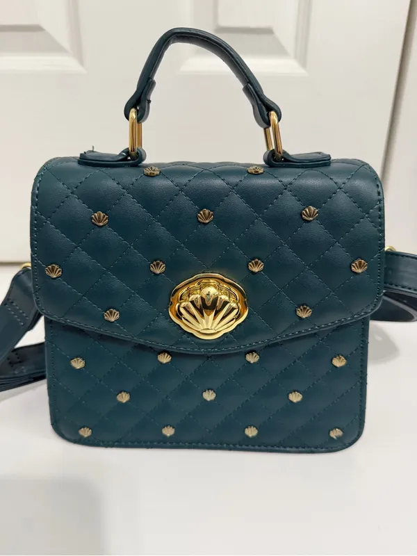 Loungefly Disney Parks X ARIEL Limited Edition Purse The Little Mermaid green - Image 6