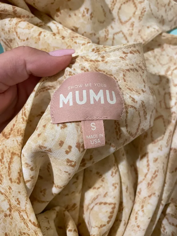 Show Me Your Mumu Halter Dress - Image 4