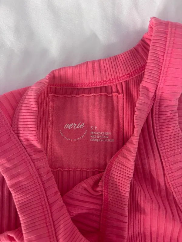 Aerie pink tank - Image 2