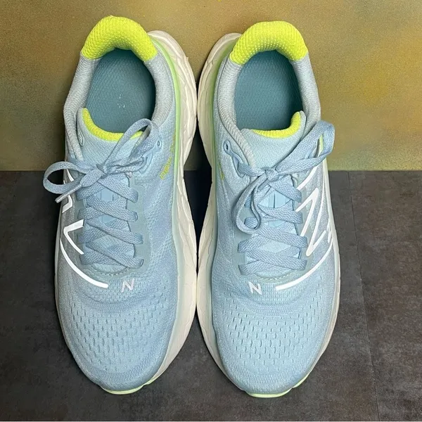 New Balance Fresh Foam X More V4 Blue Women's Running Shoes Size 10.5B - Image 14