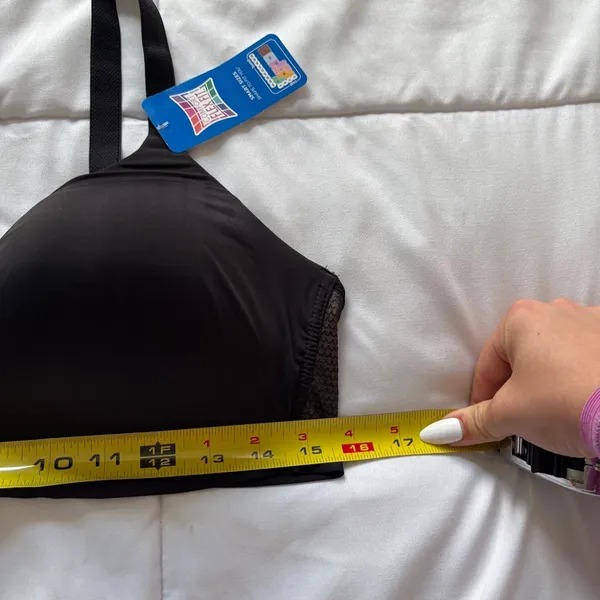 NWT Hanes Comfort Flex Fit Wireless Bra Black Womens XL G521 HB21 - Image 2