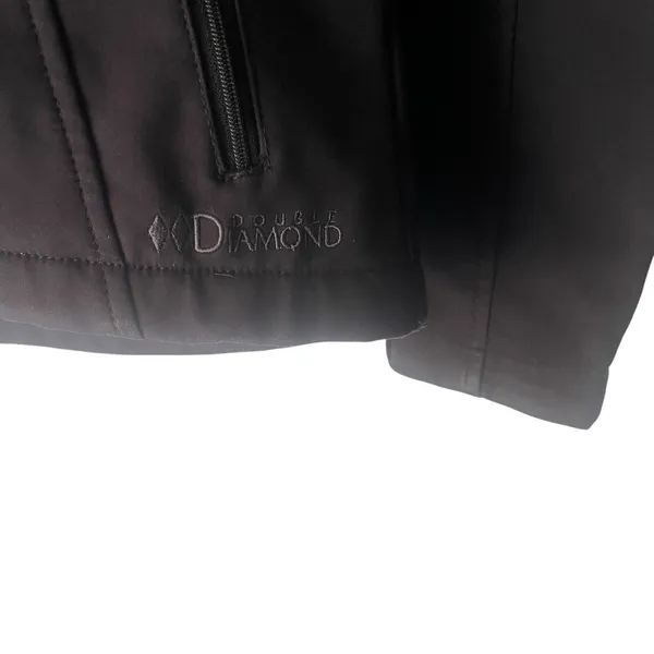 Double Diamond Women's Size Small Black Softshell‎ Outdoor HIking Jacket Coat - Image 4