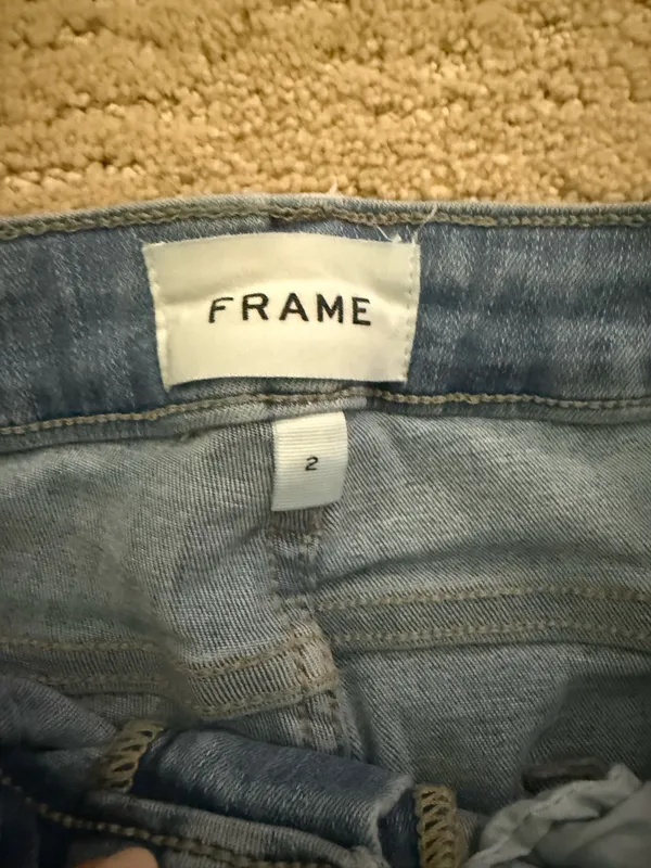 Frame Denim Jeans Mini Le Crop Boot - Image 2